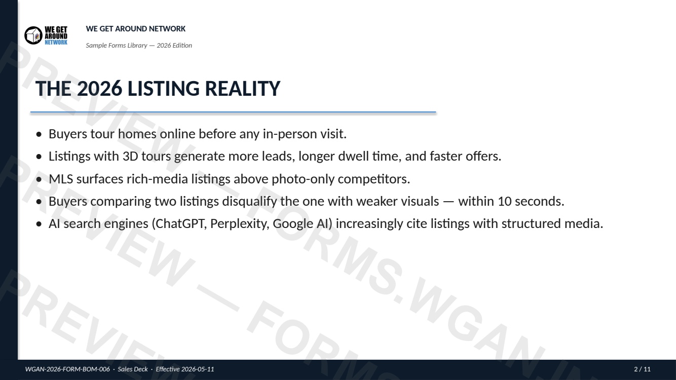 Sales Deck Template — page 2 preview